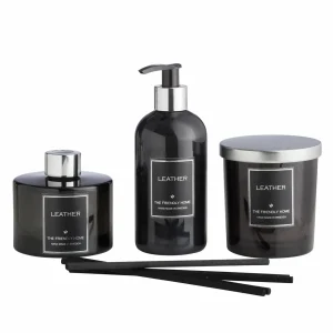 Leather, Doftljus, Doftpinnar, Handtvål, paket
