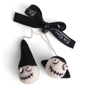 Halloween - tovad Dracula och dödsskalle