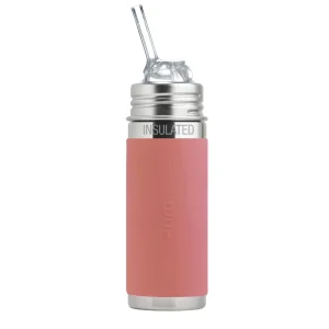 Pura Kiki Isolerad Sugrörsmugg Kiddo 260 ml / rose
