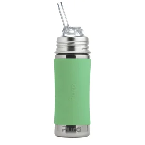 Pura Kiki Sugrörsmugg Kiddo 325 ml / moss