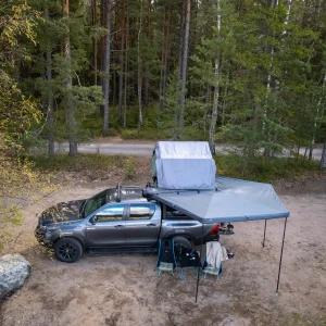 Markis till bil – Solfjädern 270 grader