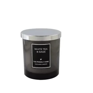 White Tea & Sage, Doftljus, 220 g